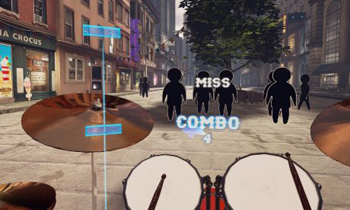 VR虚拟现实音乐游戏