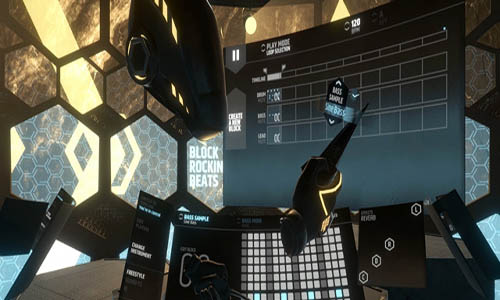 VR虚拟现实游戏应用让你自由创作音乐