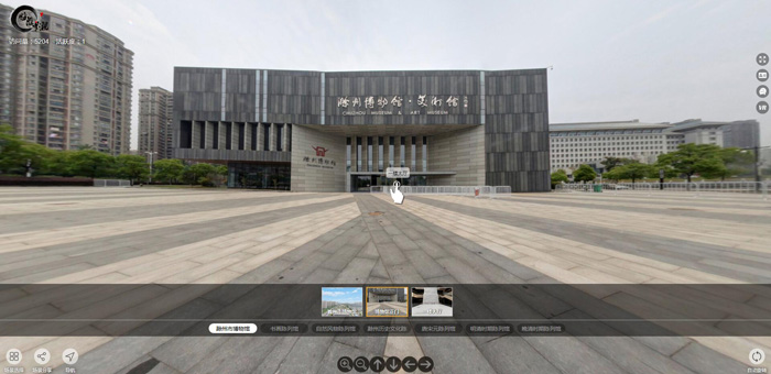滁州博物馆全景 互联网上的城市之窗