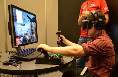 VR虚拟射击游戏