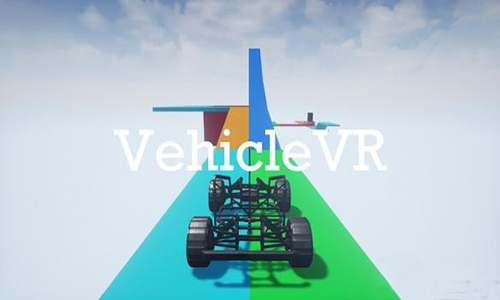 VR虚拟现实眼镜赛车游戏