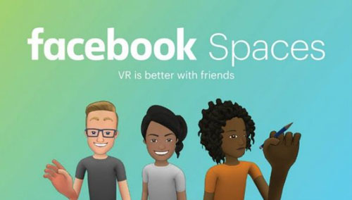 Facebook Spaces社交VR应用带来更加真实的人物形象
