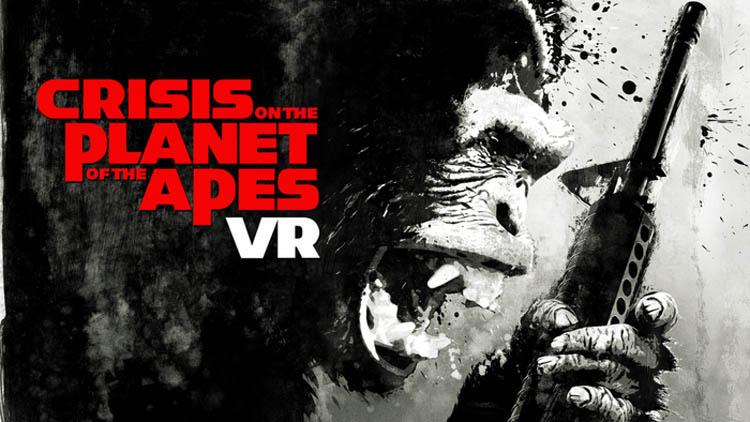 虚拟现实游戏《人猿星球：危机》