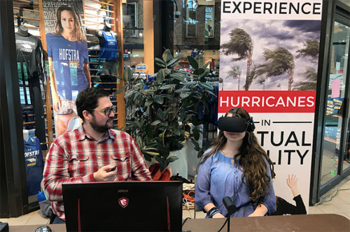 VR虚拟现实技术被研究用于预警飓风