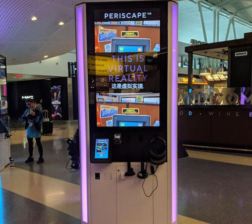 VR初创公司Periscape牵手机场 开设VR自助体验