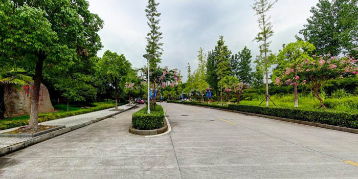 杭州电子科技大学全景图