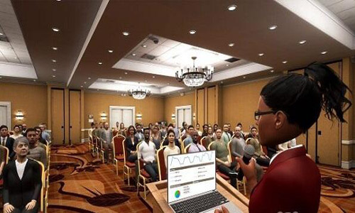虚拟现实公共演讲模拟应用