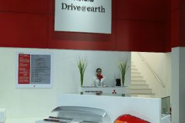 三菱汽车新帕杰罗·劲畅亮相2014北京国际汽车展览会