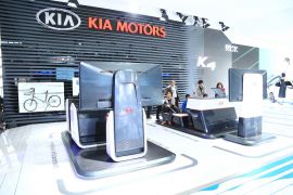 东风·悦达起亚多款车型亮相2014北京国际汽车展览会