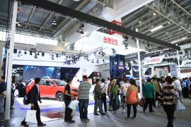 众泰汽车参加2014(第十三届)北京国际汽车展览会