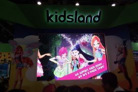 Kidsland参展2014中国北京玩具动漫教育文化博览会
