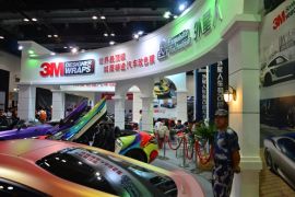 3M外星人改色膜强势登陆2014中国国际改装汽车展览会