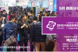 中国跨境电商博览会 9月微商展助力跨境微商
