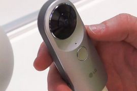 LG发布360 Cam便携带全景相机