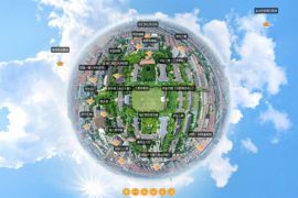 720度全景漫游校园 华理3D全景地图正式上线