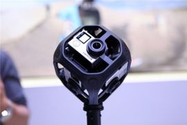 GoPro新推出的VR全景摄像机相比诺基亚OZO价格更亲民
