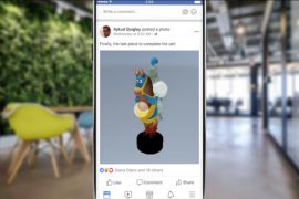 Facebook推出3D推送功能 助力VR社交
