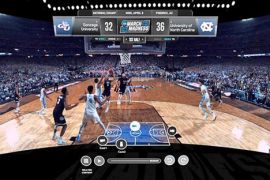 NCAA为观众提供虚拟现实赛事直播