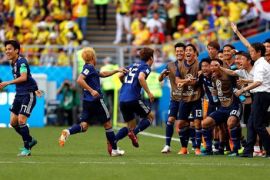 VR身临其境看世界杯 日本2比1击败哥伦比亚