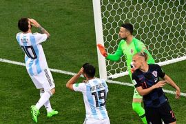 VR看世界杯 阿根廷惨败出线形势艰难
